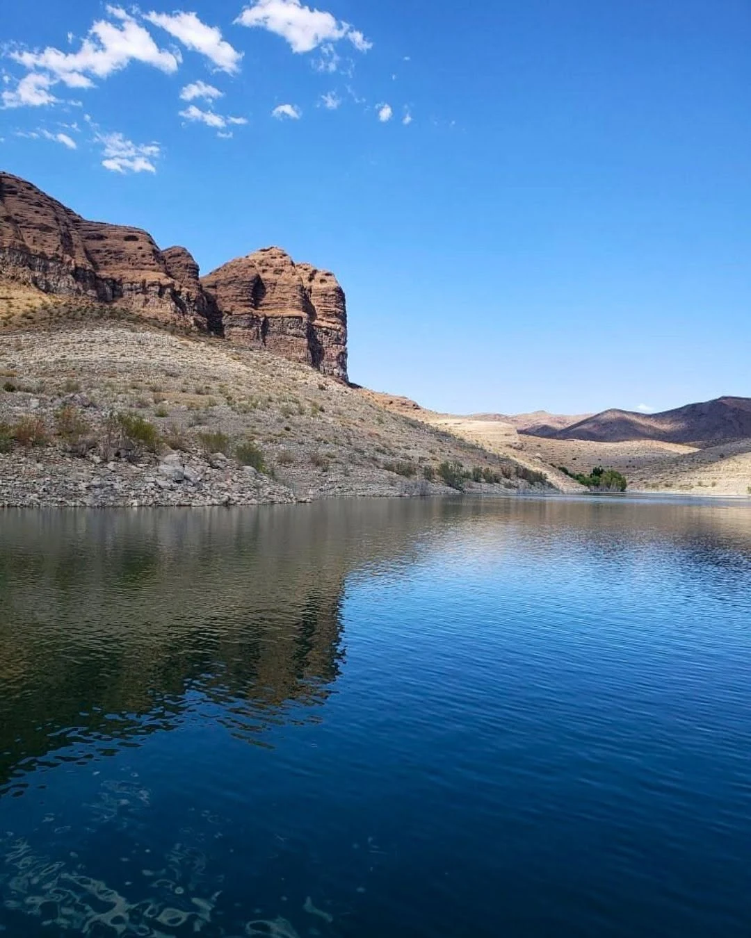 Geological landmarks Lake Mead
