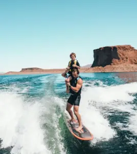 Water skiing Lake Mead Arizona